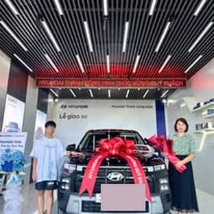 Bàn giao xe Hyundai cho khách hàng tại Nghệ An